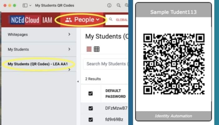 NCEdCloud Badges and Logins for PK-5 Students