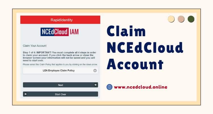 Claim NCEdCloud Account