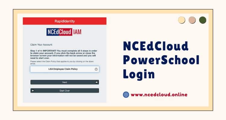NCEdCloud PowerSchool Login
